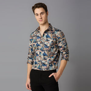 Giza Cotton Printed Shirt
