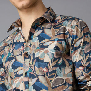 Giza Cotton Printed Shirt