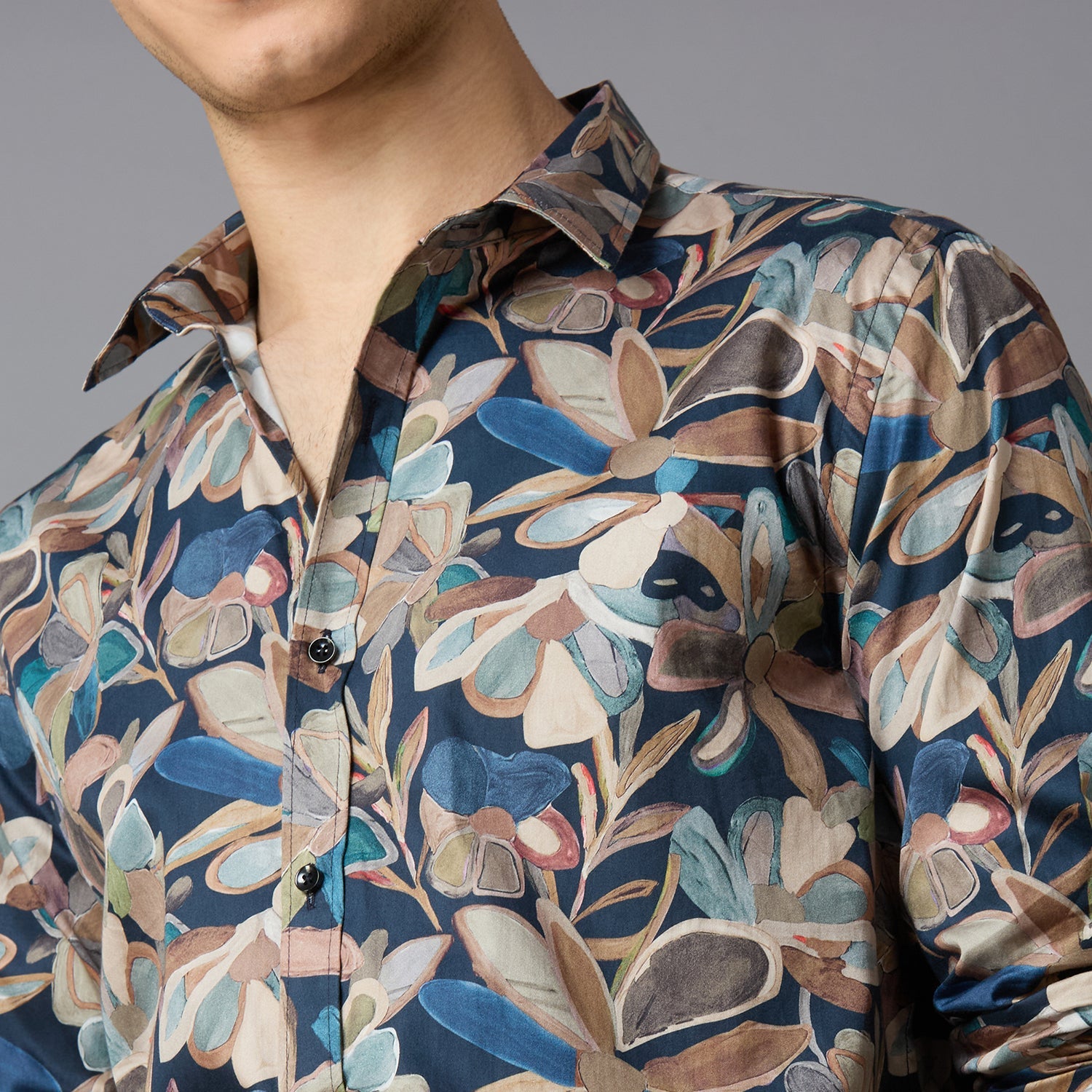 Giza Cotton Printed Shirt