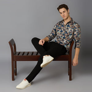 Giza Cotton Printed Shirt