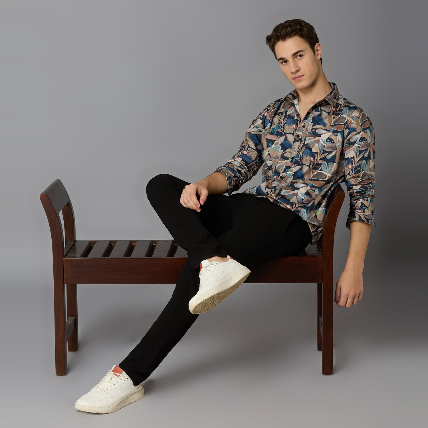 Giza Cotton Printed Shirt