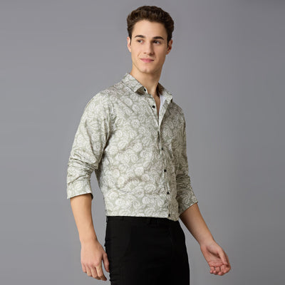 Giza Cotton Printed Shirt