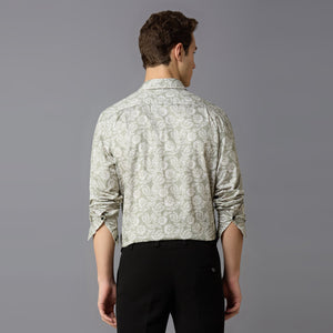 Giza Cotton Printed Shirt
