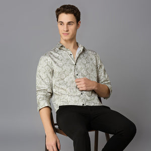 Giza Cotton Printed Shirt