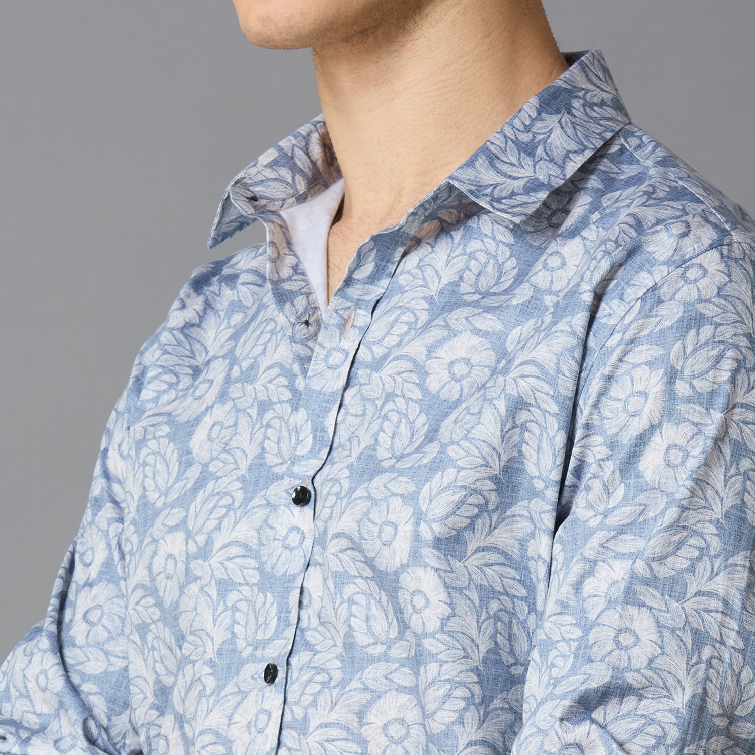 Giza Cotton Printed Shirt