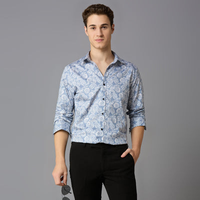 Giza Cotton Printed Shirt