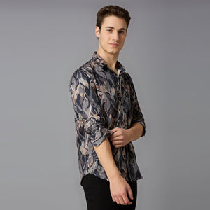 Giza Cotton Printed Shirt