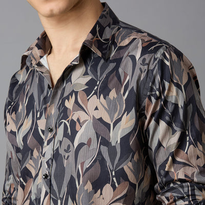 Giza Cotton Printed Shirt