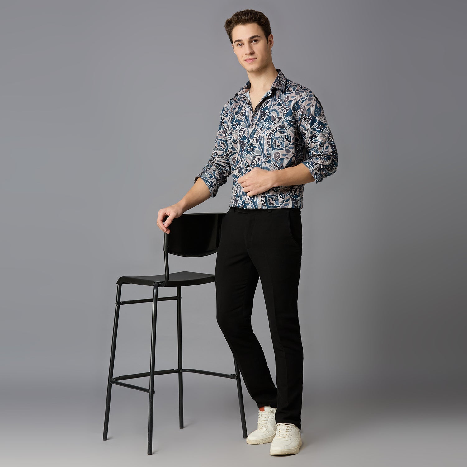 Giza Cotton Printed Shirt
