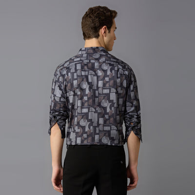 Giza Cotton Printed Shirt