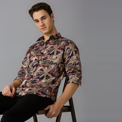 Giza Cotton Printed Shirt