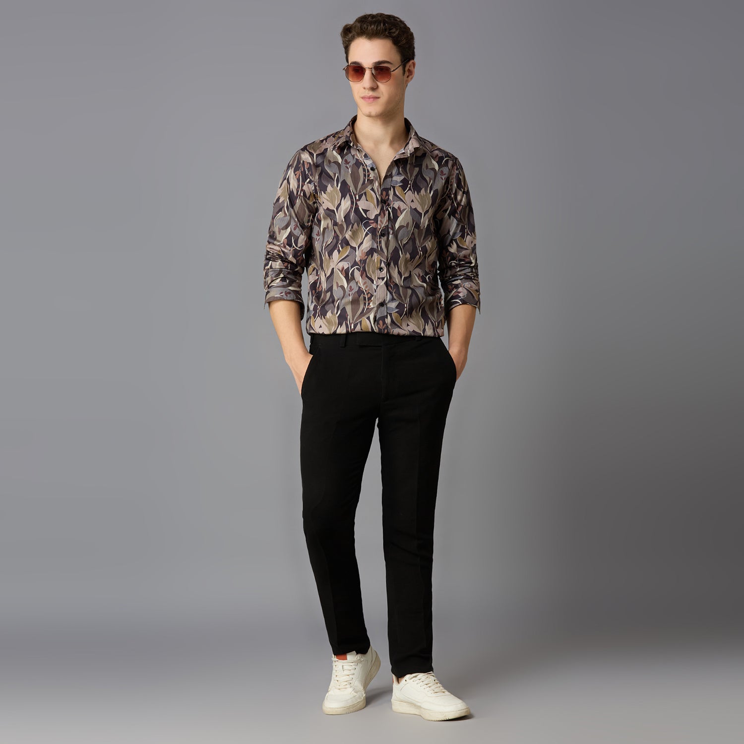Giza Cotton Printed Shirt