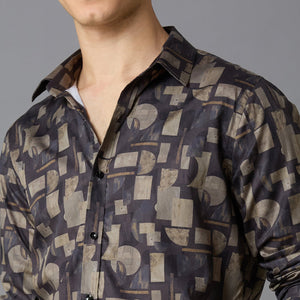 Giza Cotton Printed Shirt