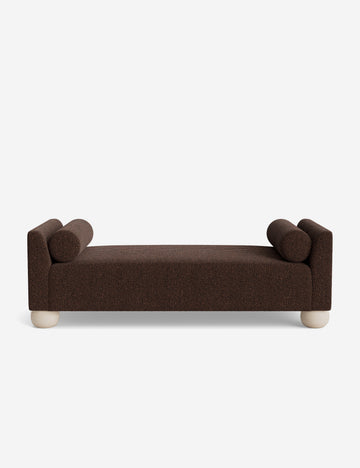 Brown Basket Boucle