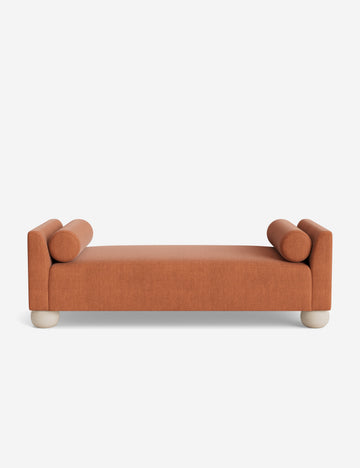 Terracotta Linen Weave