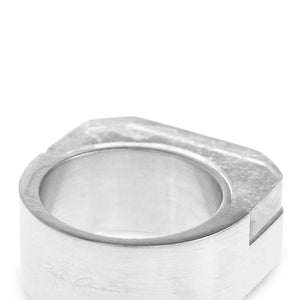 Rick Owens Double Crystal Hollywood Ring