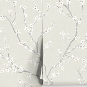 Cherry Blossom Peel + Stick Wallpaper