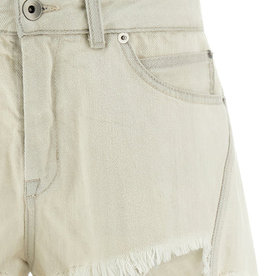 Rick Owens Bias Cutoffs Shorts