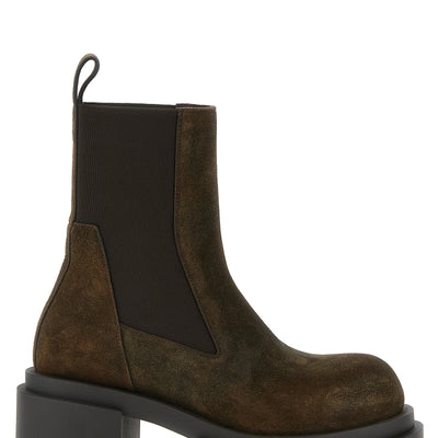 Rick Owens Beatle Bogun Ankle Boots