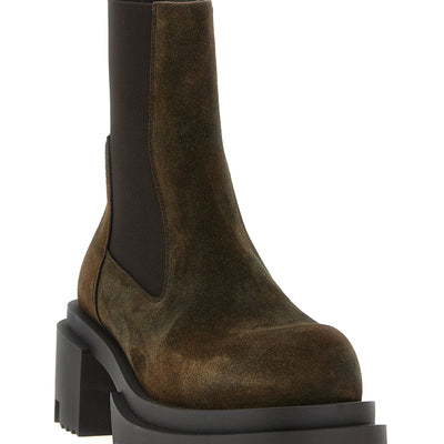 Rick Owens Beatle Bogun Ankle Boots