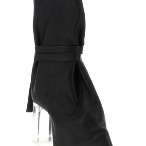 Rick Owens Tied Taco Kiss Ankle Boots