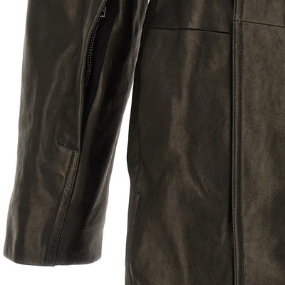 Rick Owens Dracucollar Belted Coat