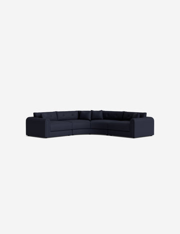 Navy Performance Linen