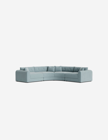 Sky Blue Classic Velvet