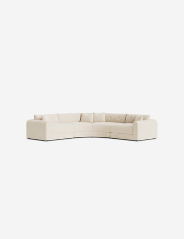 Ivory Modern Boucle