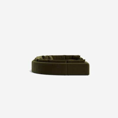Rosado Modular U-Shaped Sectional Sofa