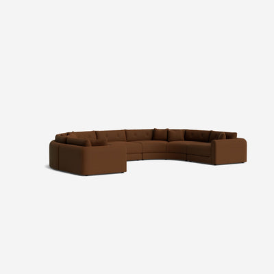 Rosado Modular U-Shaped Sectional Sofa