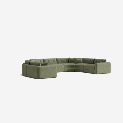 Rosado Modular U-Shaped Sectional Sofa