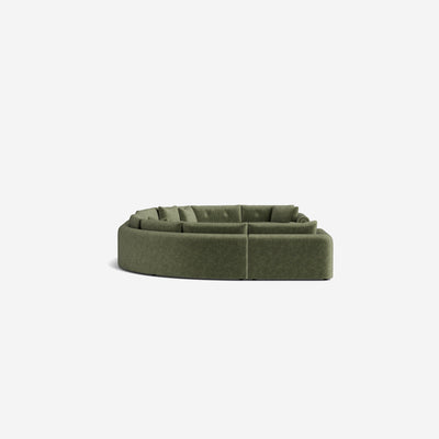 Rosado Modular U-Shaped Sectional Sofa