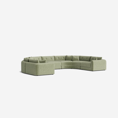 Rosado Modular U-Shaped Sectional Sofa