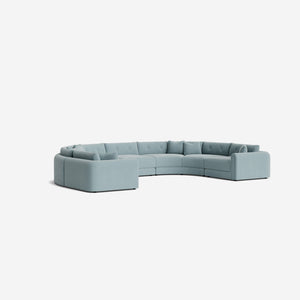 Rosado Modular U-Shaped Sectional Sofa