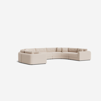 Rosado Modular U-Shaped Sectional Sofa