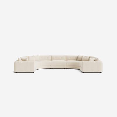 Rosado Modular U-Shaped Sectional Sofa