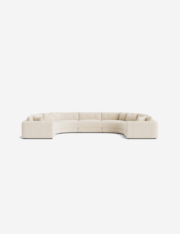 Ivory Modern Boucle