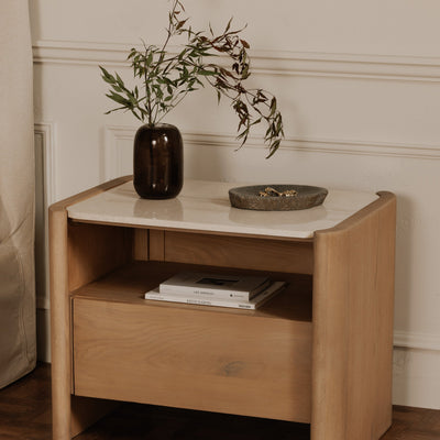 Open Box: Lindahl Nightstand, Natural