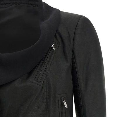 Rick Owens Scarf Biker Jacket