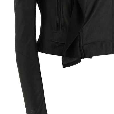 Rick Owens Scarf Biker Jacket