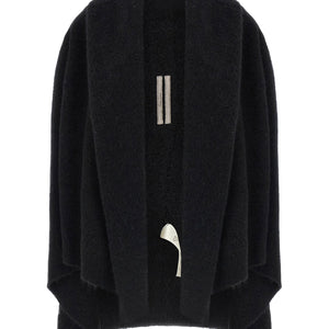 Rick Owens Hooded Medium Wrap Cardigan