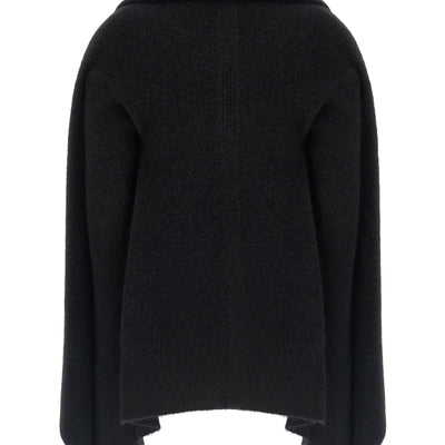 Rick Owens Hooded Medium Wrap Cardigan