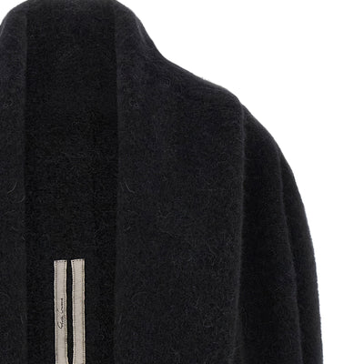 Rick Owens Hooded Medium Wrap Cardigan
