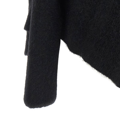 Rick Owens Hooded Medium Wrap Cardigan
