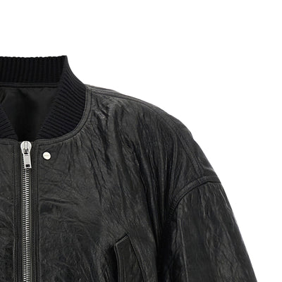 Rick Owens Secchia Cropped Flight Bomber Jacket