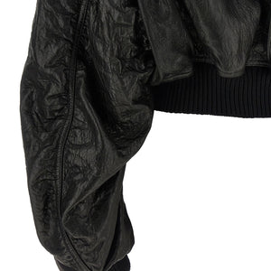 Rick Owens Secchia Cropped Flight Bomber Jacket