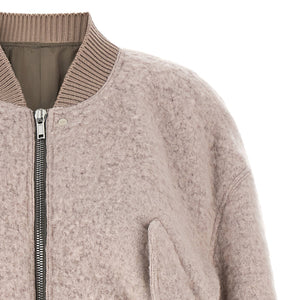 Rick Owens Secchia Cropped Flight Bomber Jacket