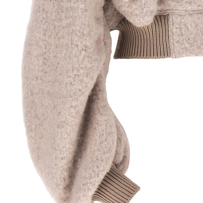 Rick Owens Secchia Cropped Flight Bomber Jacket