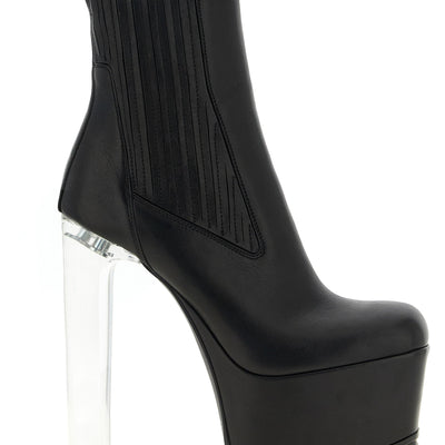 Rick Owens Beatle Kiss Ankle Boots